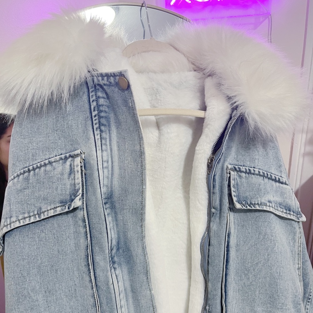 Fur Lined Jacket - Picture 3 of 8